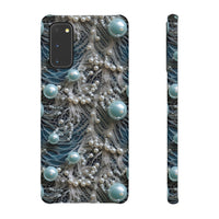 Thumbnail for Sea Foam Lace and Pearls - Snap Case for Samsung Galaxy S20, Samsung Galaxy S20+, Samsung Galaxy S20 Ultra, & Samsung Galaxy S20 FE