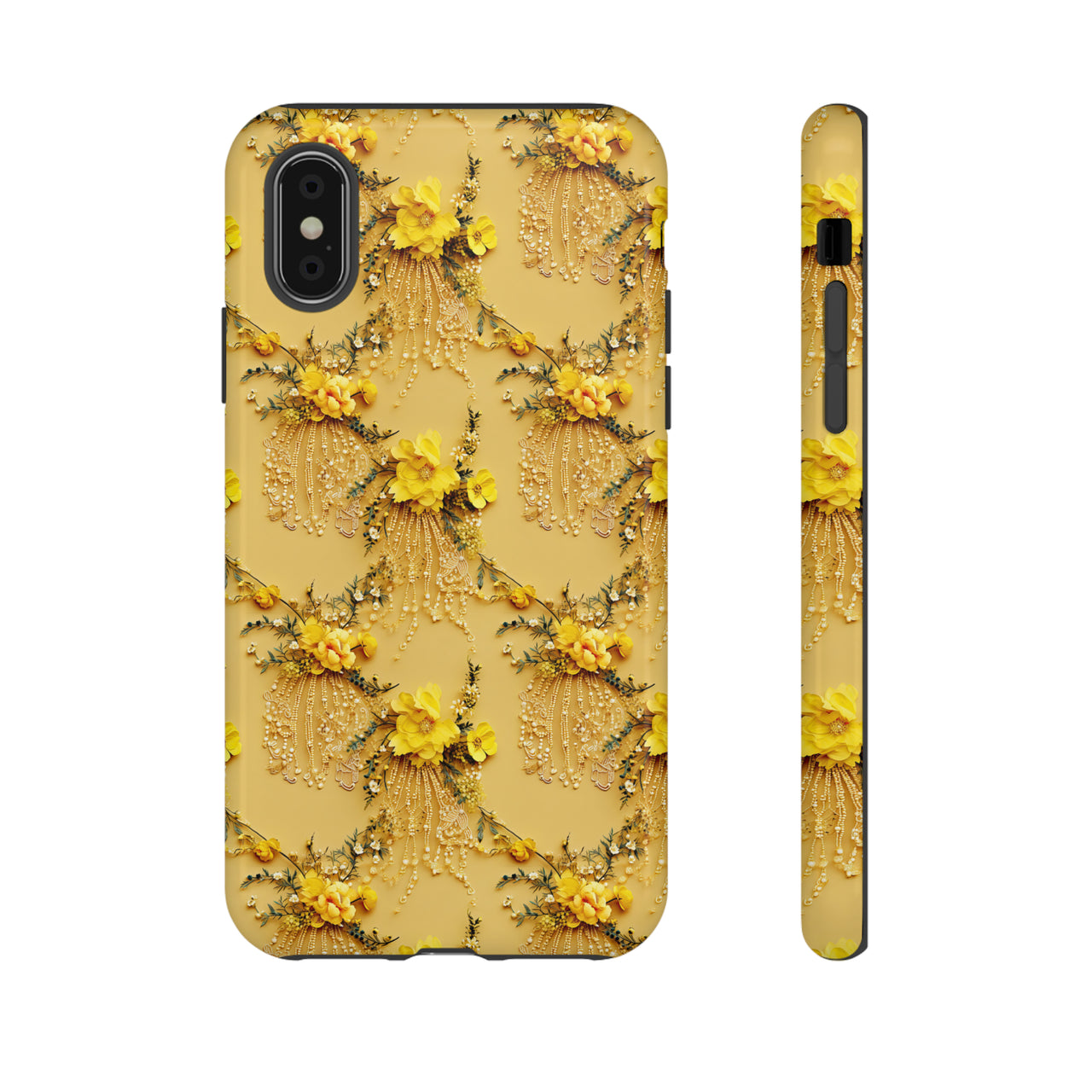 Floral Sunshine Tough Cases for iPhone X, iPhone XR, iPhone XS, and iPhone XS MAX