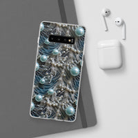 Thumbnail for Sea Foam Lace and Pearls - Flexi Cases for Samsung Galaxy S10, Samsung Galaxy S10E, & Samsung Galaxy S10 Plus