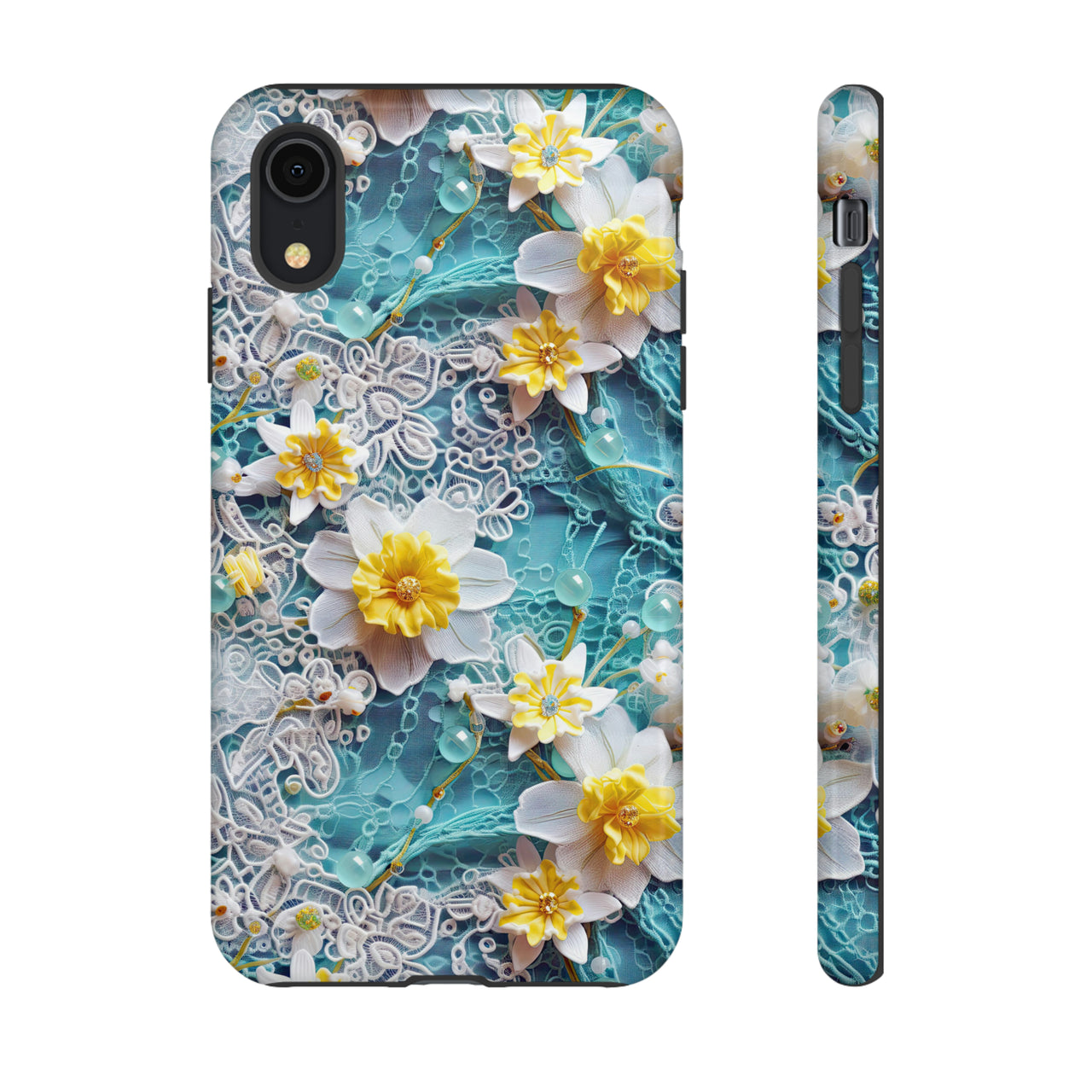 Daffodil for March Birthday - Tough Cases for iPhone X, iPhone XR, iPhone XS, and iPhone XS MAX