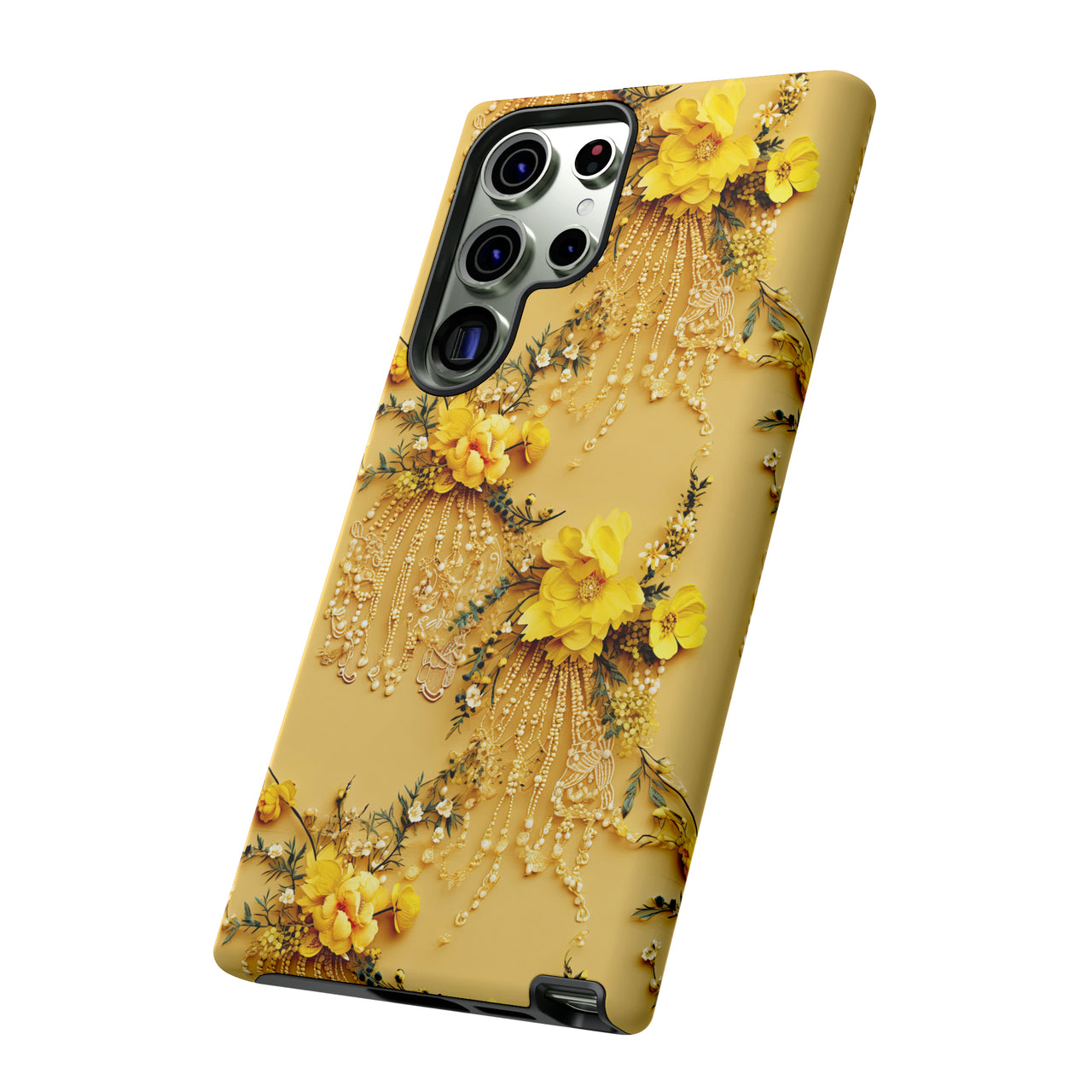 Floral Sunshine Tough Case for Samsung Galaxy S23, Samsung Galaxy S23 Plus, and Samsung Galaxy S23 Ultra