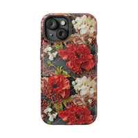 Thumbnail for Carnation for January Birthday - MagSafe Tough Case for iPhone 15, iPhone 15 Pro, iPhone 15 Plus, & iPhone 15 Pro Max