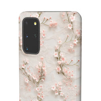 Thumbnail for White Lace and Cherry Blossoms - Snap Case for Samsung Galaxy S20, Samsung Galaxy S20+, Samsung Galaxy S20 Ultra, & Samsung Galaxy S20 FE