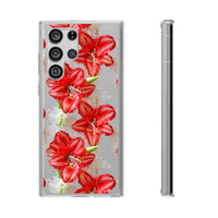 Thumbnail for *Clear Case* Enchanting Amaryllis - Samsung Galaxy S22, Samsung Galaxy S22 Plus, Samsung Galaxy S22 Ultra - Supports Wireless Charging