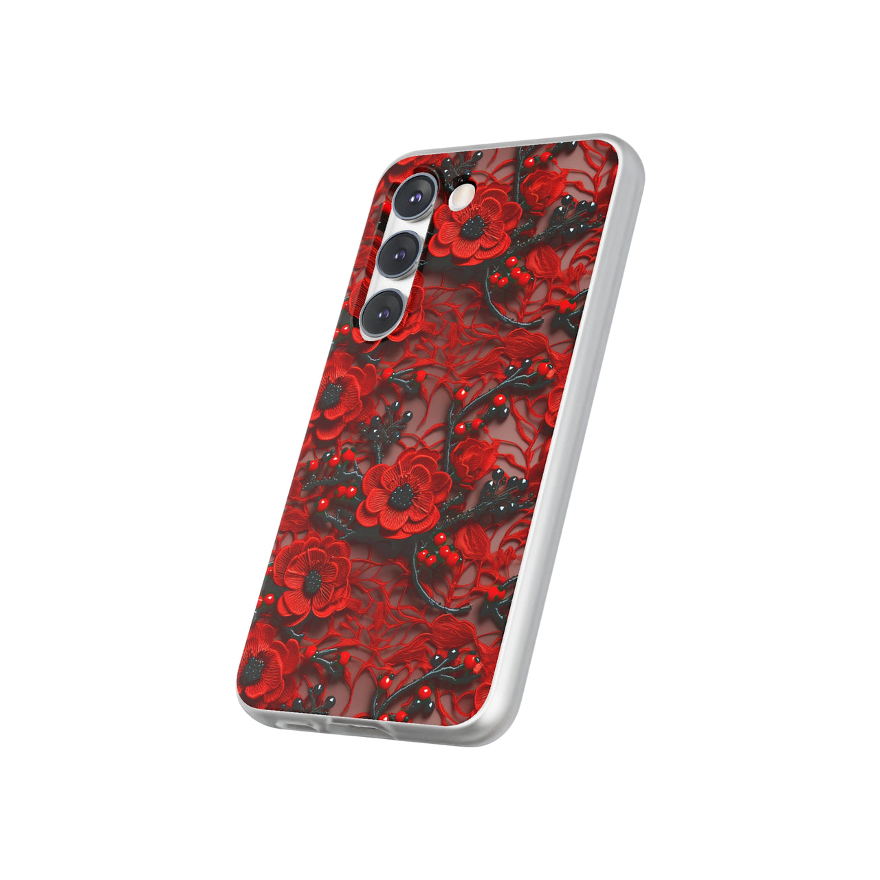 Scarlet Temptation - Flexi Cases for Samsung Galaxy S23, Samsung Galaxy S23 Plus, and Samsung Galaxy S23 Ultra