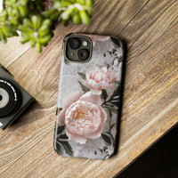 Thumbnail for Pink Peony Tough Case for iPhone 15, iPhone 15 Pro, iPhone 15 Plus, and iPhone 15 Pro Max