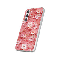 Thumbnail for Floral Champagne Toast - Flexi Cases for Samsung Galaxy S23, Samsung Galaxy S23 Plus, and Samsung Galaxy S23 Ultra