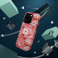 Thumbnail for Floral Champagne Toast MagSafe Tough Cases for iPhone 14, iPhone 14 Pro, iPhone 14 Plus, and iPhone 14 Pro Max