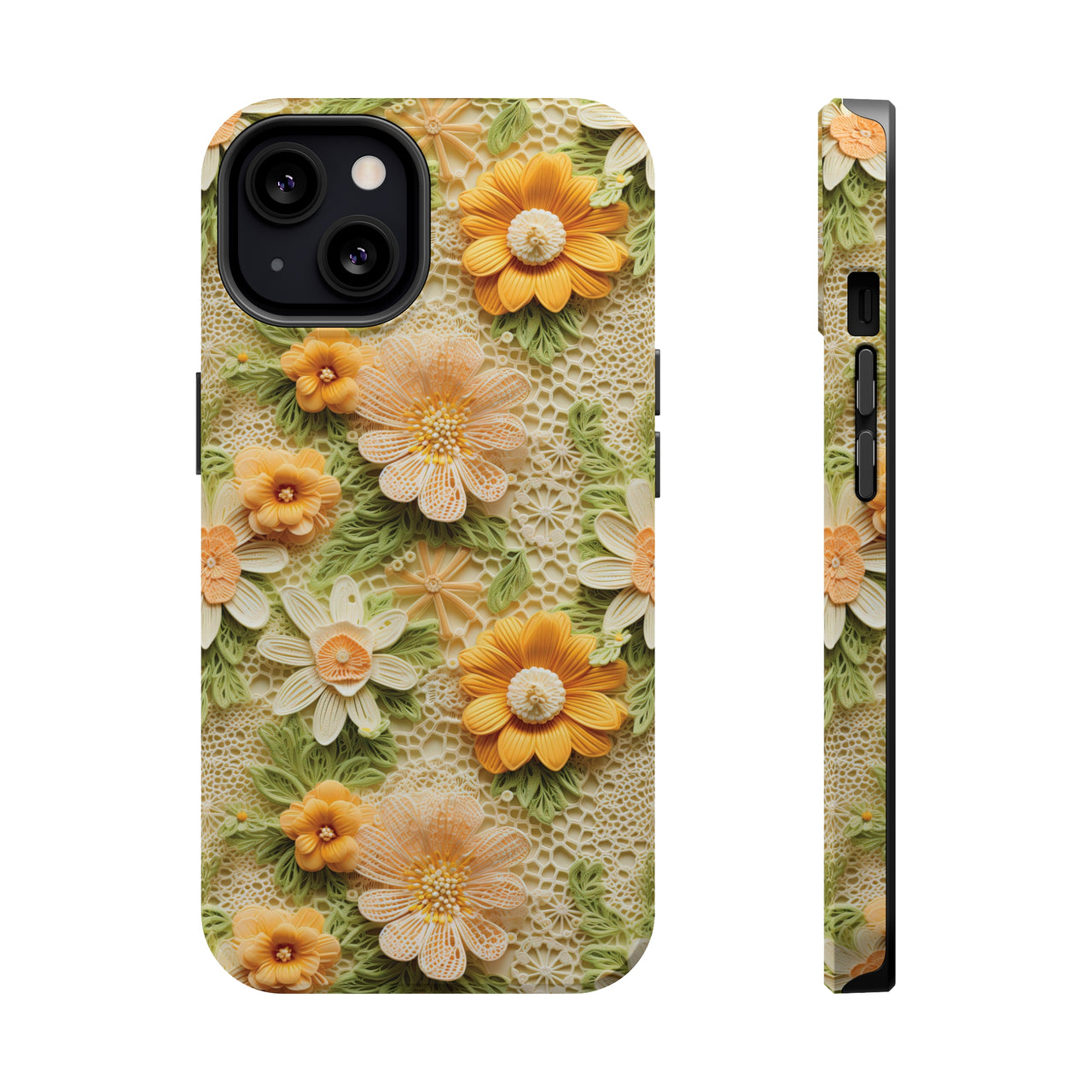 Meadow Sunshine - MagSafe Tough Cases for iPhone 13, iPhone 13 Mini, iPhone 13 Pro, and iPhone 13 Pro Max.