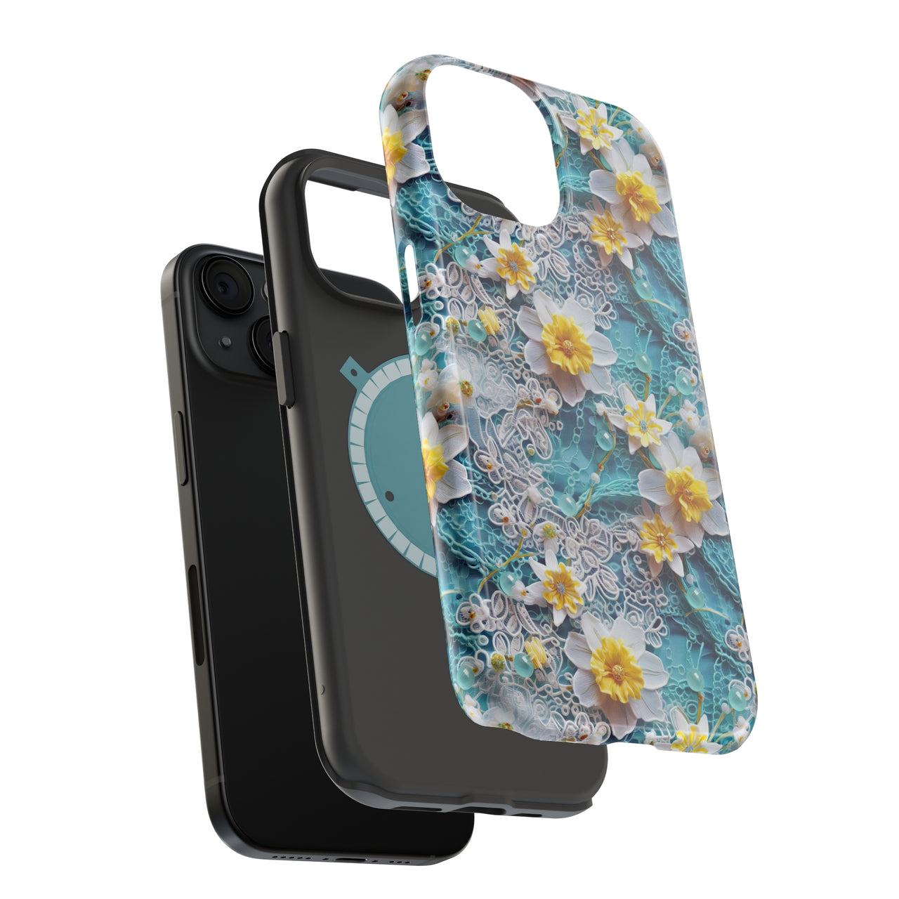 Daffodil for March Birthday - MagSafe Tough Case for iPhone 15, iPhone 15 Pro, iPhone 15 Plus, & iPhone 15 Pro Max