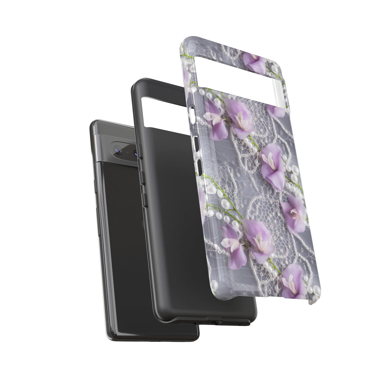 Purple Sweet Pea Tough Case for Google Pixel 7