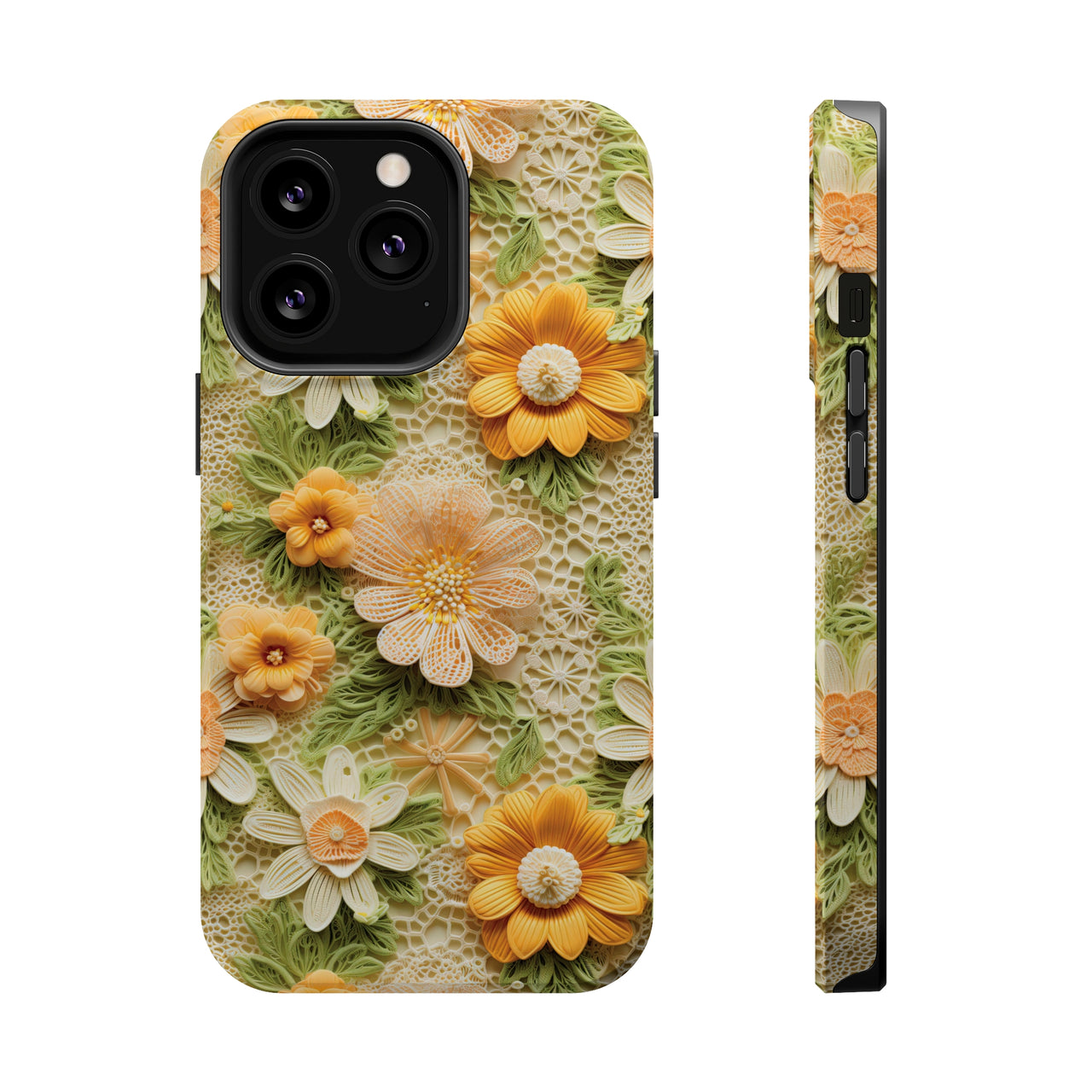 Meadow Sunshine - MagSafe Tough Cases for iPhone 13, iPhone 13 Mini, iPhone 13 Pro, and iPhone 13 Pro Max.