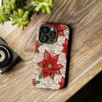 Thumbnail for Christmas Poinsettia Tough Case for iPhone 15, iPhone 15 Pro, iPhone 15 Plus, and iPhone 15 Pro Max