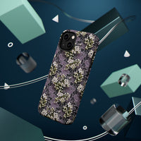 Thumbnail for White Flowers on a Purple Bed - MagSafe Tough Cases for iPhone 14, iPhone 14 Pro, iPhone 14 Plus, and iPhone 14 Pro Max