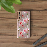 Thumbnail for *Clear Case* Gladioli Garden - Samsung Galaxy S21, Samsung Galaxy S21 Plus, Samsung Galaxy S21 Ultra - Supports Wireless Charging