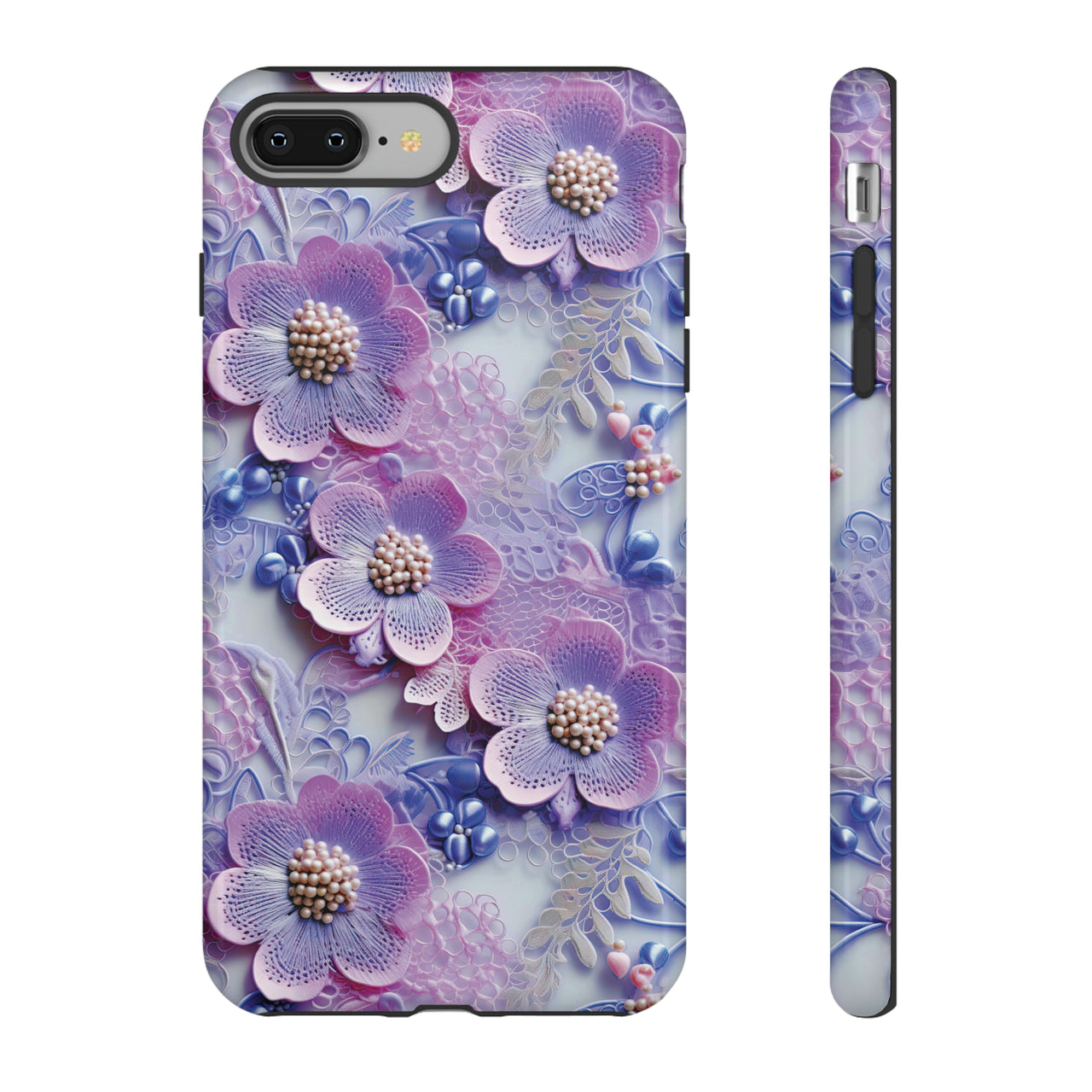 Pink and Purple Harmony - Tough Case for iPhone 8 and iPhone 8 Plus