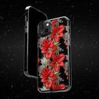 Thumbnail for *Clear Case* Enchanting Amaryllis - iPhone 14, iPhone 14 Pro, iPhone 14 Plus, iPhone 14 Pro Max - Supports Wireless Charging