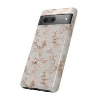 Thumbnail for White Lace and Cherry Blossoms Tough Case for Google Pixel 7