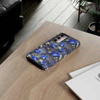 Thumbnail for Cerulean Elegance Tough Case for Samsung Galaxy S23, Samsung Galaxy S23 Plus, and Samsung Galaxy S23 Ultra