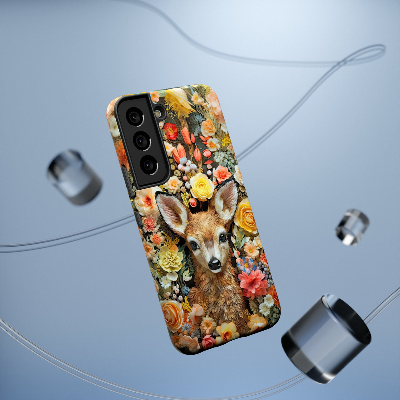 Fawn - Impact-Resistant Cases for Samsung Galaxy S22, Samsung Galaxy S22 Plus, and Samsung Galaxy S22 Ultra. Supports Wireless Charging.