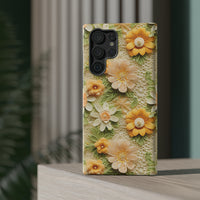 Thumbnail for Meadow Sunshine - Impact-Resistant Case for Samsung Galaxy S22, Samsung Galaxy S22 Plus, and Samsung Galaxy S22 Ultra. Supports Wireless Charging.