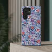 Thumbnail for Cotton Candy Meadow - Impact-Resistant Case for Samsung Galaxy S22, Samsung Galaxy S22 Plus, and Samsung Galaxy S22 Ultra. Supports Wireless Charging.