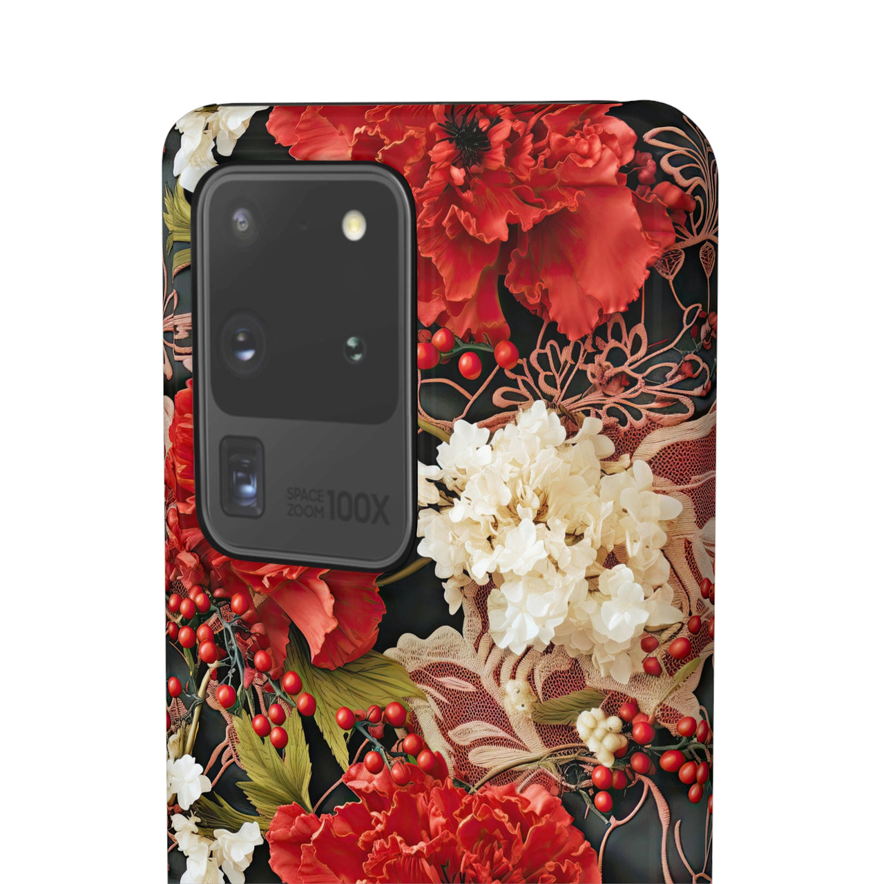 Carnation for January Birthday - Snap Case for Samsung Galaxy S20, Samsung Galaxy S20+, Samsung Galaxy S20 Ultra, & Samsung Galaxy S20 FE