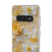 Thumbnail for Yellow Floral - Flexi Cases for Samsung Galaxy S10, Samsung Galaxy S10E, & Samsung Galaxy S10 Plus