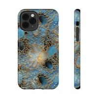 Thumbnail for Gemstones and Gold Lace Impact-Resistant Cases for iPhone 11, iPhone 11 Pro, and iPhone 11 Pro Max. Supports Wireless Charging.