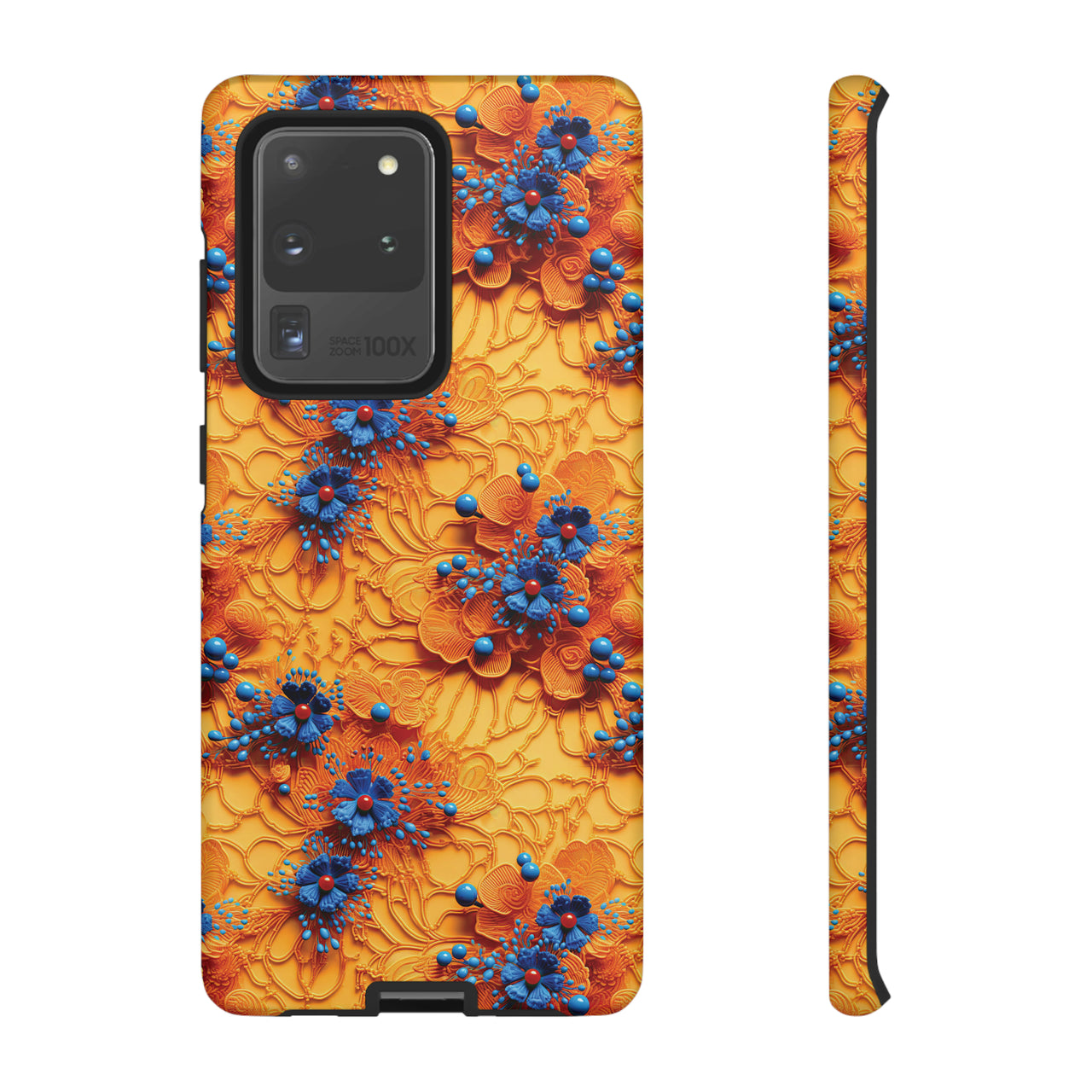 Royal Ryukyu Blossoms - Tough Case for Samsung Galaxy S20, Samsung Galaxy S20+, Samsung Galaxy S20 Ultra, and Samsung Galaxy S20 FE