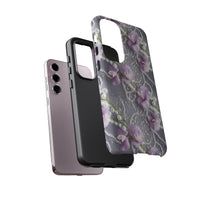 Thumbnail for Purple Sweet Pea Tough Cases for Samsung Galaxy S23, Samsung Galaxy S23 Pls, and Samsung Galaxy S23 Ultra