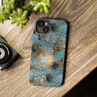 Thumbnail for Gemstones and Gold Lace Tough Case for iPhone 15, iPhone 15 Pro, iPhone 15 Plus, and iPhone 15 Pro Max