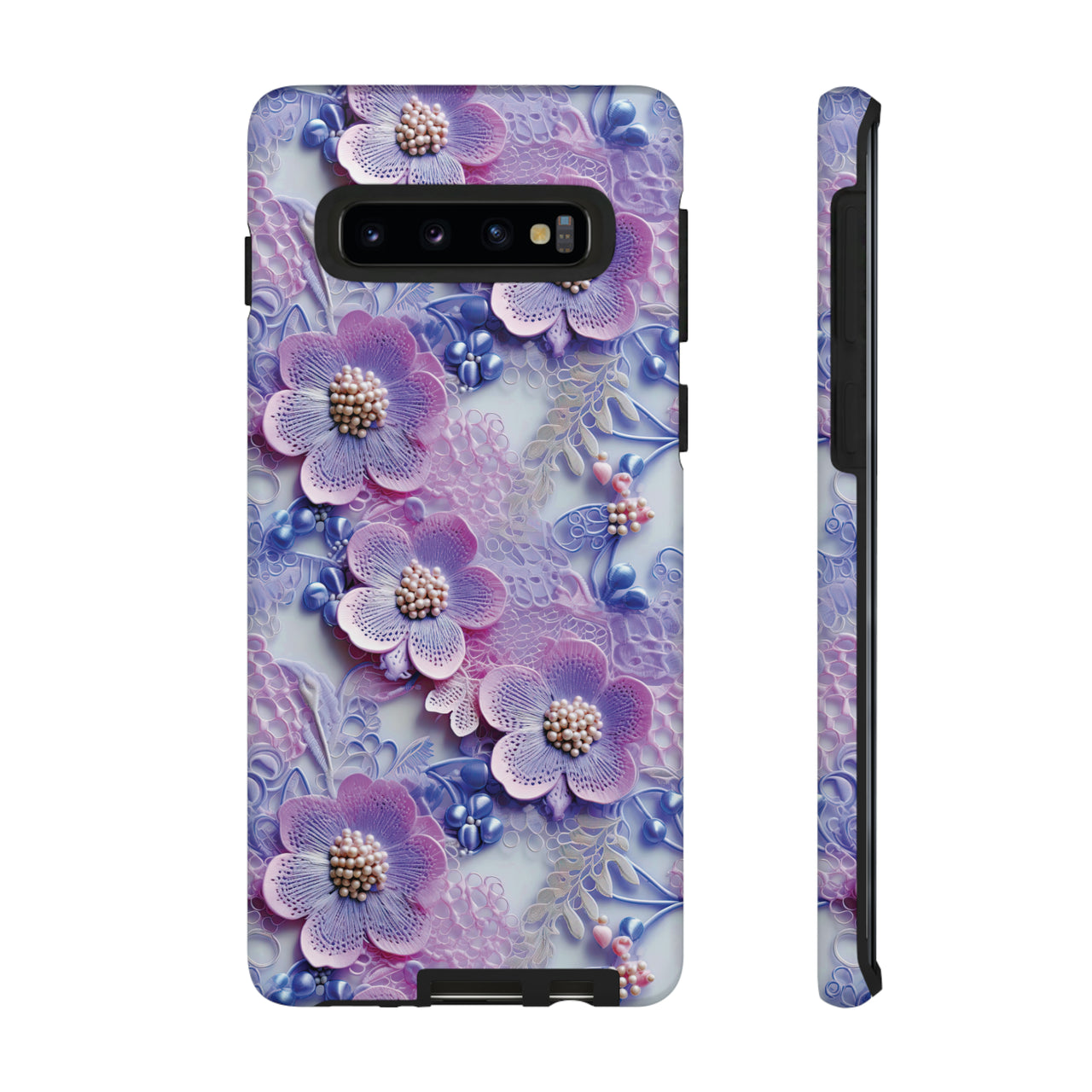 Pink and Purple Harmony - Tough Case for Samsung Galaxy S10, Samsung Galaxy S10E, and Samsung Galaxy S10 Plus