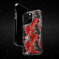 Thumbnail for *Clear Case* Enchanting Amaryllis - iPhone 14, iPhone 14 Pro, iPhone 14 Plus, iPhone 14 Pro Max - Supports Wireless Charging