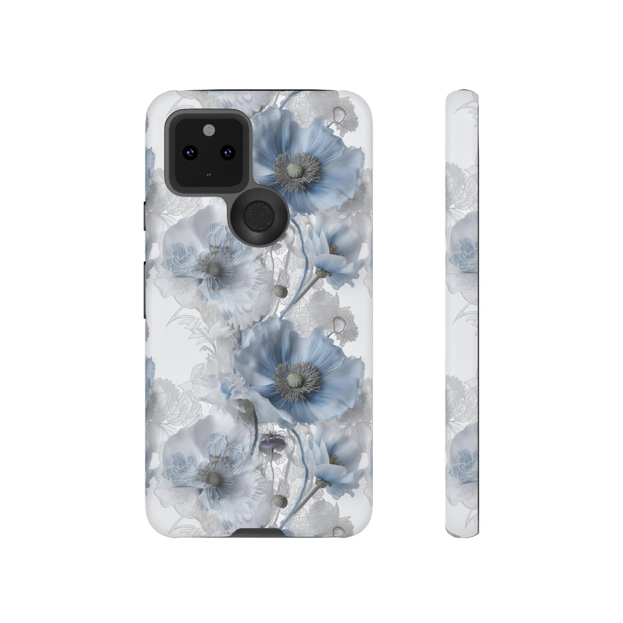 Himalayan Blue Poppy Tough Case for Google Pixel 5 5G