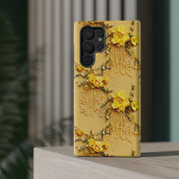 Thumbnail for Floral Sunshine Impact-Resistant Case for Samsung Galaxy S22, Samsung Galaxy S22 Plus, and Samsung Galaxy S22 Ultra. Supports Wireless Charging.