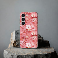 Thumbnail for Floral Champagne Toast - Flexi Cases for Samsung Galaxy S23, Samsung Galaxy S23 Plus, and Samsung Galaxy S23 Ultra