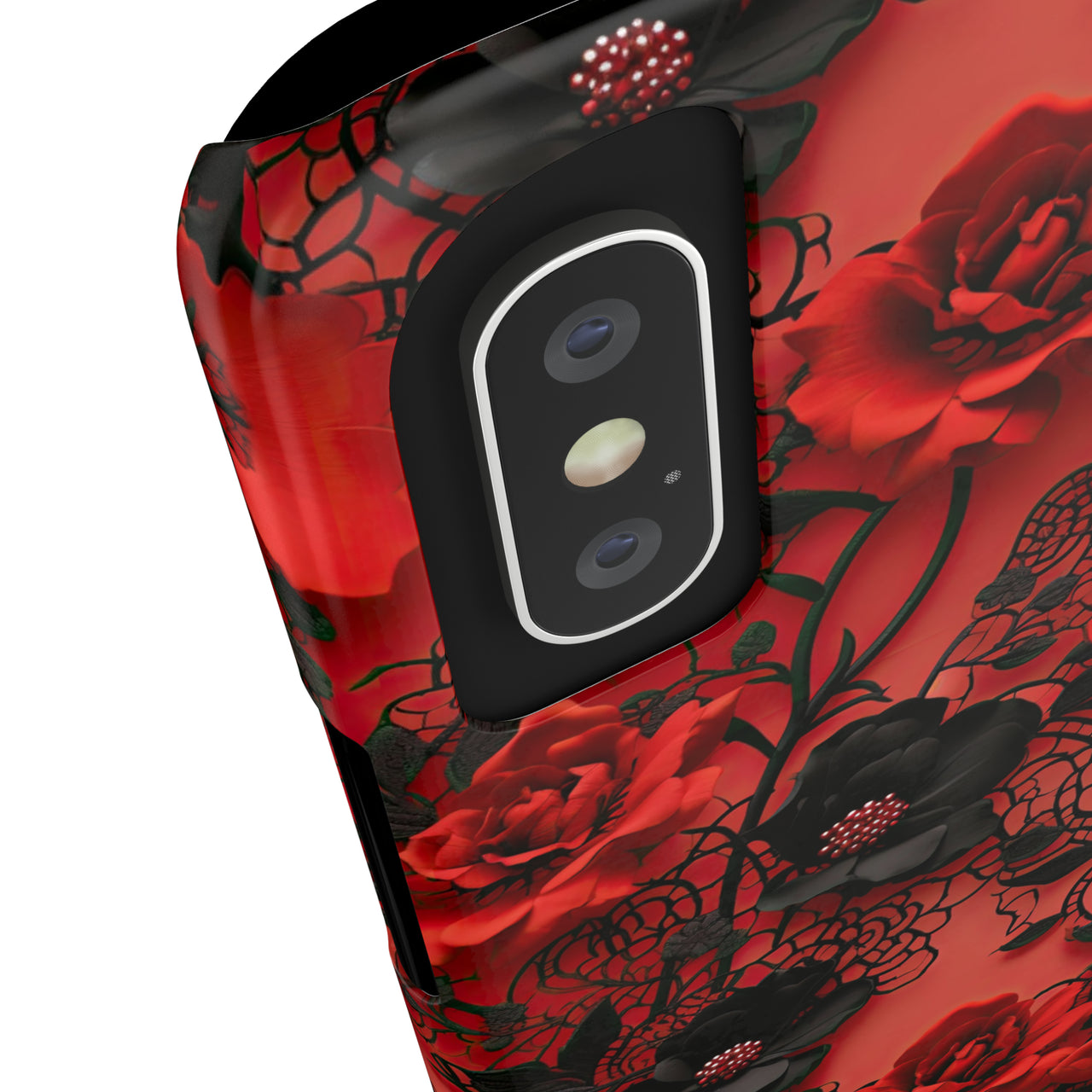 Gothic Rose - Slim Phone Cases for iPhone X, iPhone XR, iPhone XS, and iPhone XS MAX