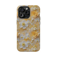 Thumbnail for Yellow Floral - MagSafe Tough Case for iPhone 15, iPhone 15 Pro, iPhone 15 Plus, & iPhone 15 Pro Max