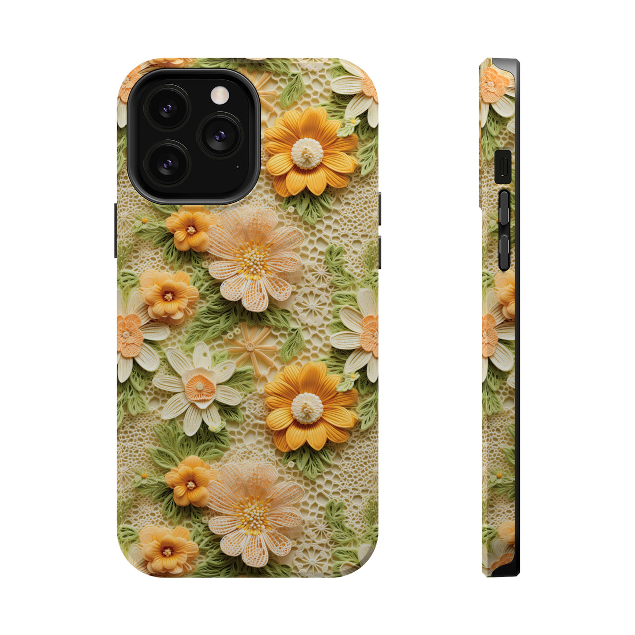 Meadow Sunshine - MagSafe Tough Cases for iPhone 13, iPhone 13 Mini, iPhone 13 Pro, and iPhone 13 Pro Max.