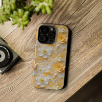 Thumbnail for Yellow Floral - MagSafe Tough Case for iPhone 15, iPhone 15 Pro, iPhone 15 Plus, & iPhone 15 Pro Max