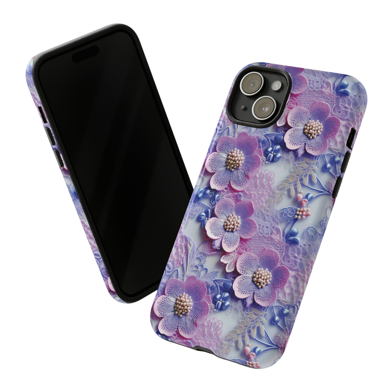 Pink and Purple Harmony - Tough Case for iPhone 15, iPhone 15 Pro, iPhone 15 Plus, and iPhone 15 Pro Max