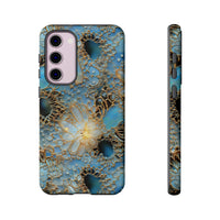 Thumbnail for Gemstones and Gold Lace Tough Cases for Samsung Galaxy S23, Samsung Galaxy S23 Plus, and Samsung Galaxy S23 Ultra