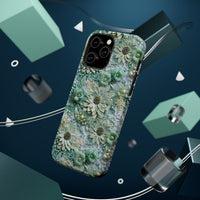 Thumbnail for Teal Petals - MagSafe Tough Cases for iPhone 14, iPhone 14 Pro, iPhone 14 Plus, and iPhone 14 Pro Max