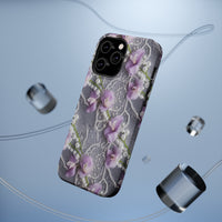 Thumbnail for Purple Sweet Pea MagSafe Tough Cases for iPhone 14, iPhone 14 Pro, iPhone 14 Plus, and iPhone 14 Pro Max