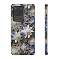 Thumbnail for Vintage Lace and Clematis Tough Case for Samsung Galaxy S20, Samsung Galaxy S20+, Samsung Galaxy S20 Ultra, and Samsung Galaxy S20 FE