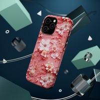 Thumbnail for Floral Champagne Toast MagSafe Tough Cases for iPhone 14, iPhone 14 Pro, iPhone 14 Plus, and iPhone 14 Pro Max