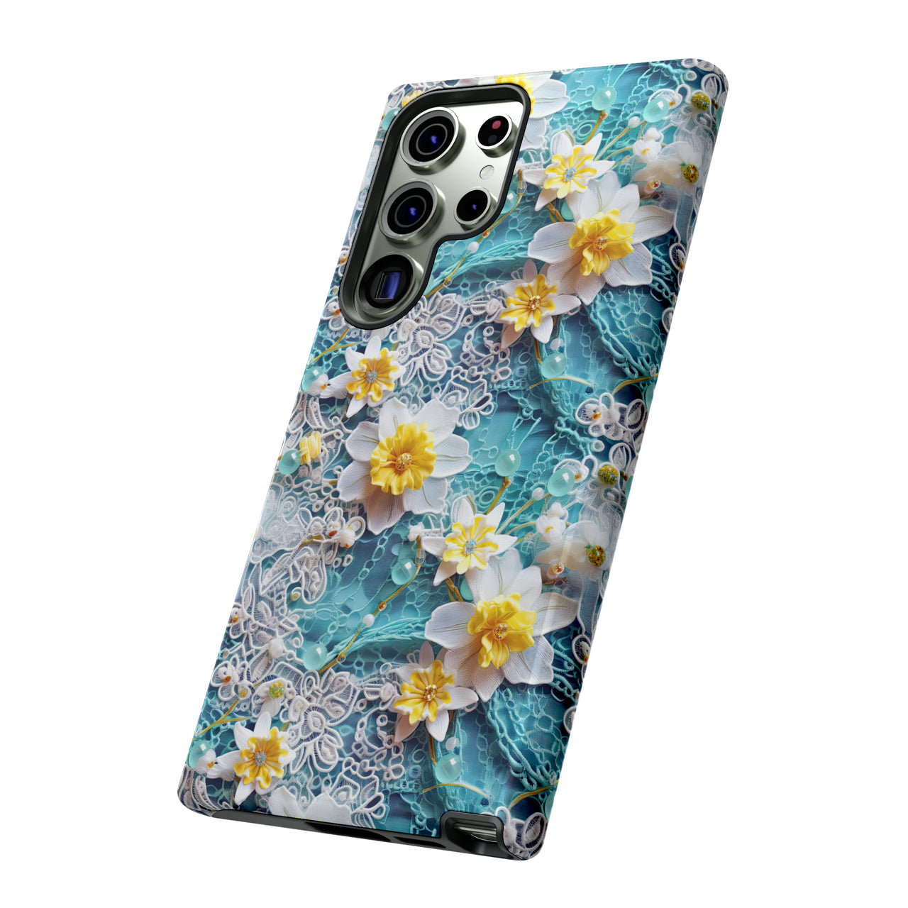 Daffodil for March Birthday - Tough Case for Samsung Galaxy S23, Samsung Galaxy S23 Plus, and Samsung Galaxy S23 Ultra