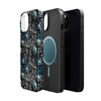 Thumbnail for Sea Foam Lace and Pearls MagSafe Tough Cases for iPhone 13, iPhone 13 Mini, iPhone 13 Pro, and iPhone 13 Pro Max.