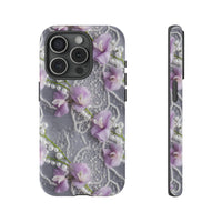 Thumbnail for Purple Sweet Pea Tough Case for iPhone 15, iPhone 15 Pro, iPhone 15 Plus, and iPhone 15 Pro Max